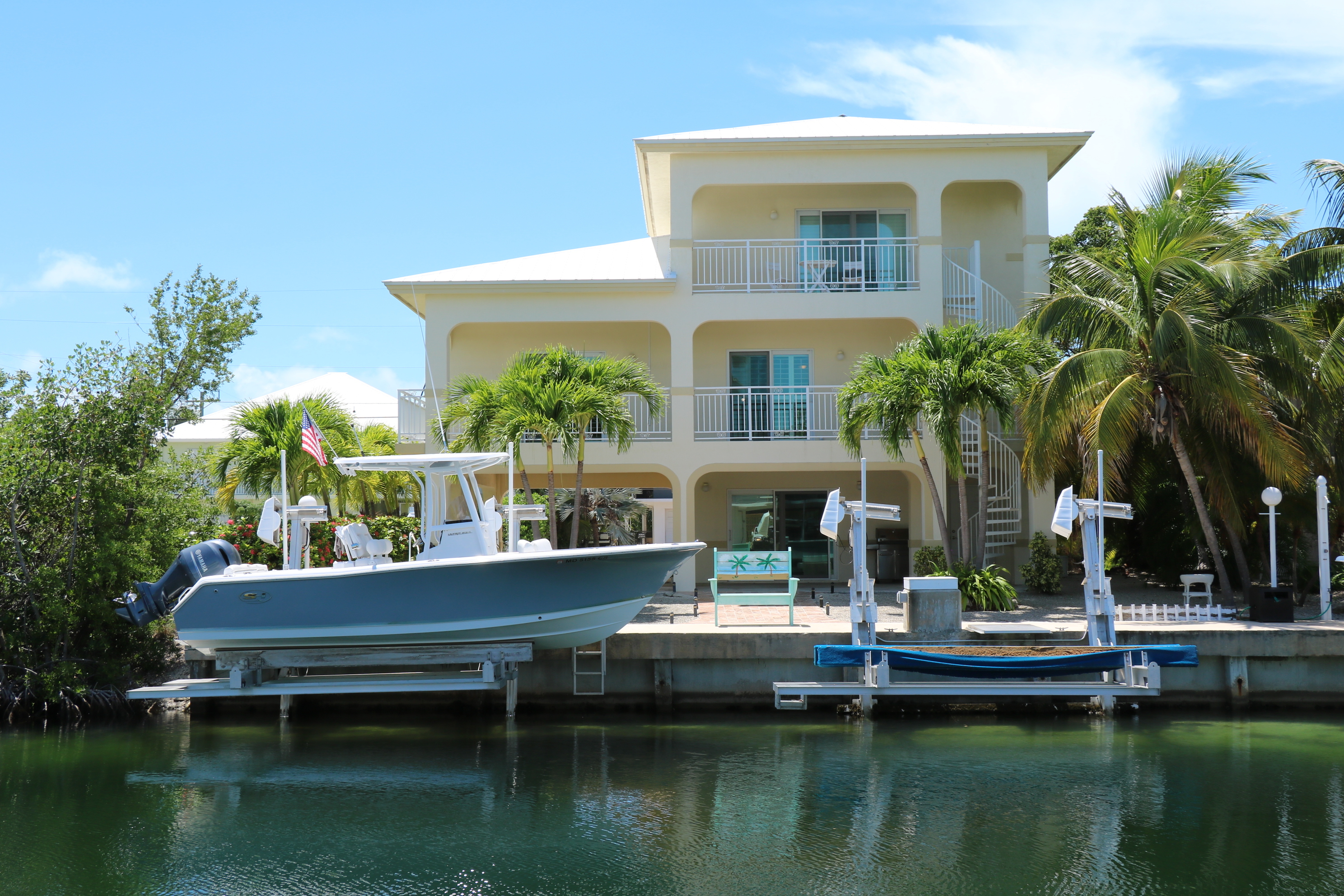 Key Largo canalfront home
